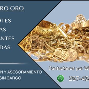 COMPRO ORO. LA MEJOR COTIZACION!!