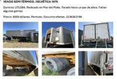 Semirremolque Helvética 1979 con equipo de frio